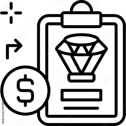 Pledge Icon Vector Element