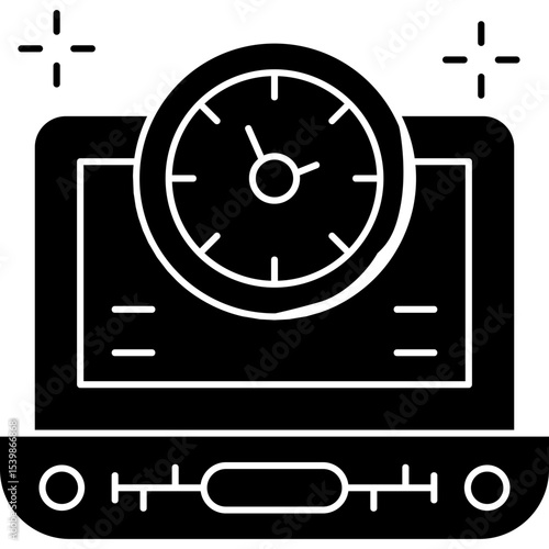 Watch Icon Vector Element
