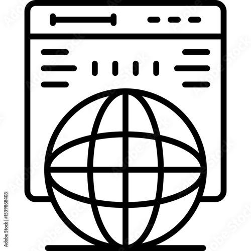 Internet Icon Vector Element