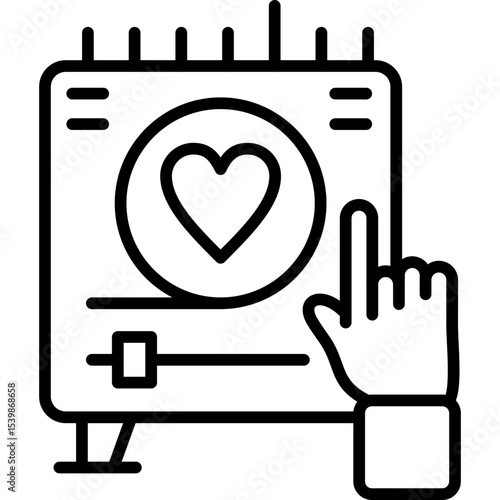 Love Icon Vector Element