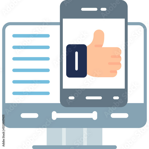 Reaction Icon Vector Element