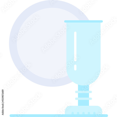Dishes Icon Vector Element