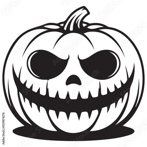 Angry face with sewn shut mouth vector isolated white background