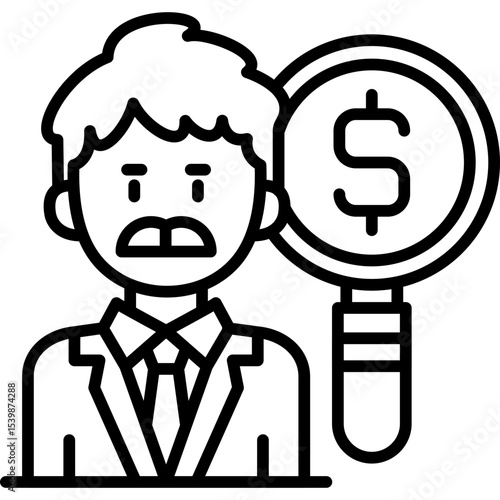 Businessman Icon Vector Element
