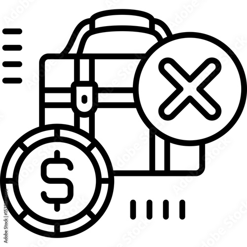 Bribe Icon Vector Element