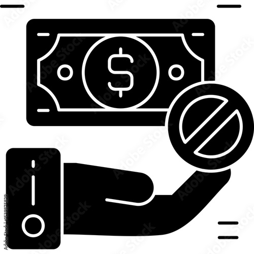 Bribe Icon Vector Element