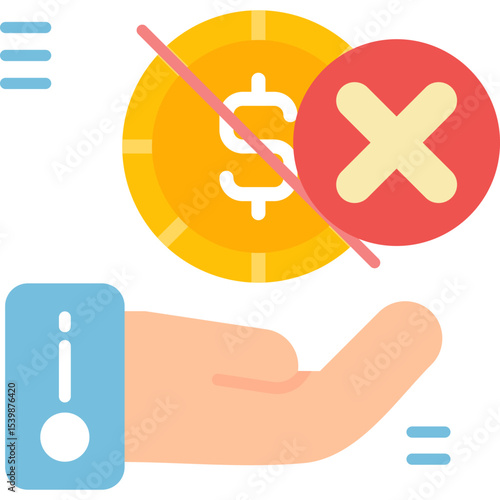 Bribe Icon Vector Element