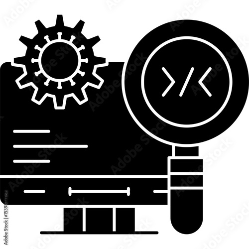 Backend Icon Vector Element