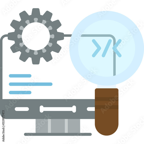 Backend Icon Vector Element