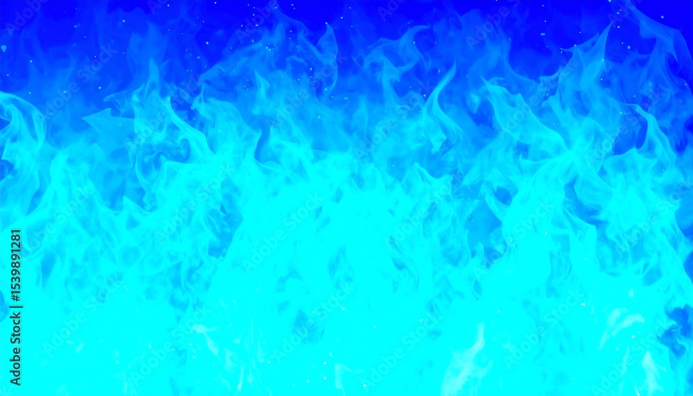 Blue fire flames abstract background. Blue fire flames abstract background.