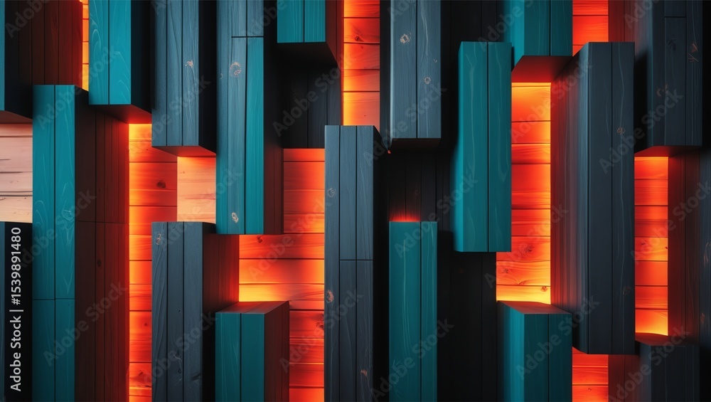 Obraz premium abstract background with colorful lines