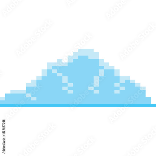 Cloud Pixel Art