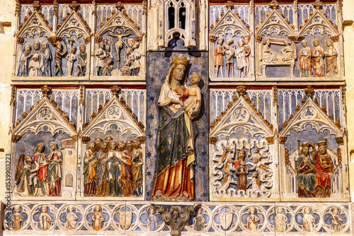 Obraz na plátně Saint Thecla’s cathedral, Tarragona, Spain