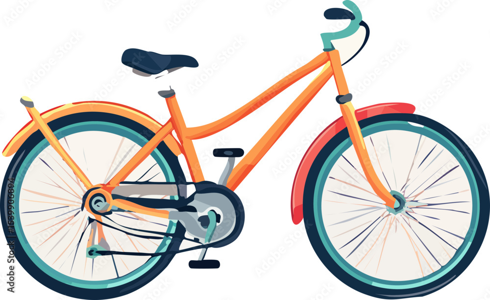 Fototapeta premium bicycle and bike