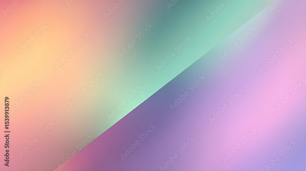 pastel diagonal gradient background with blend of peach, mint and lavender, pastel diagonal gradient background with blend of peach, mint and lavender,