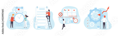 Effective Time Management with Man and Woman Manage Task Vector Set