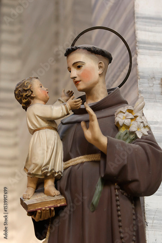 Cuadro en lienzo Church of Saints Ambrogio & Carlo, Rome, Italy