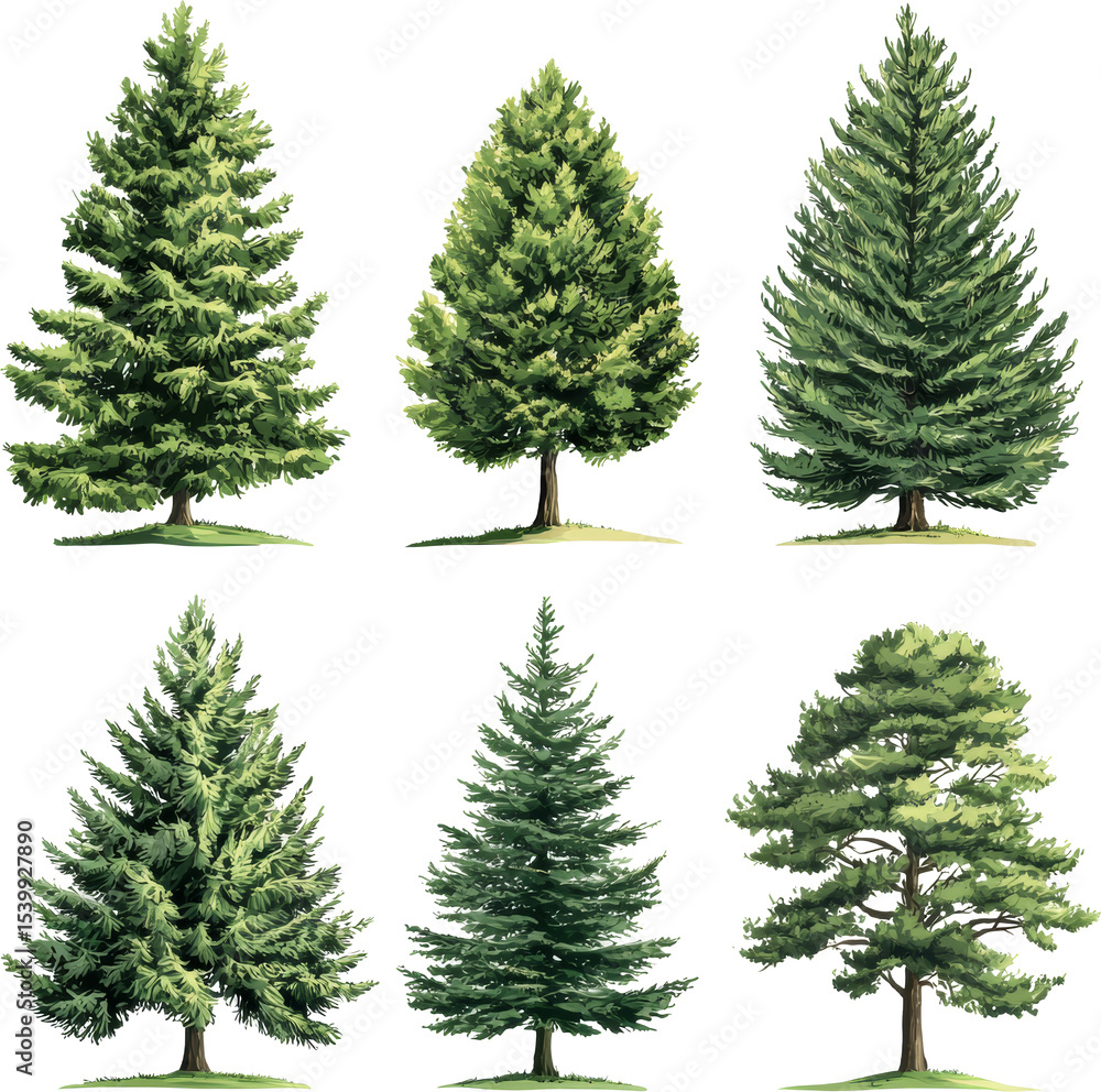 Fototapeta premium Christmas tree