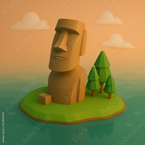 moai statue