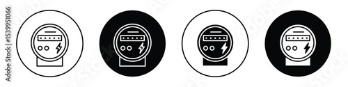 electric meter icon
