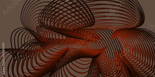 Light Red vector template with chaotic shapes. Illustration with colorful gradient shapes in abstract style.