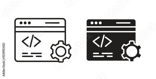 Web development icon