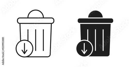 Waste reduction icon