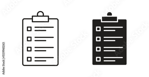 Task list icon Logos. Flat Vector Icon Design Template