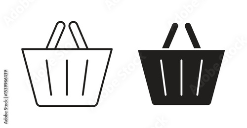 Shopping basket icon