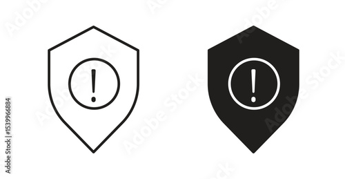 Shield exclamation icon