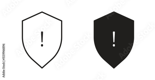 Shield exclamation icon