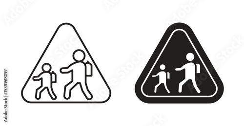 School crossing sign