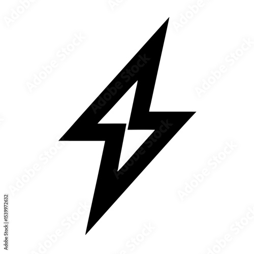 Free Download Lightning Bolt Icon – Energy Power Symbol for Electricity, Voltage, Electric Shock, Speed Boost, Flash Charge, Thunder, High Voltage Vector Sign

 - GFXLoad