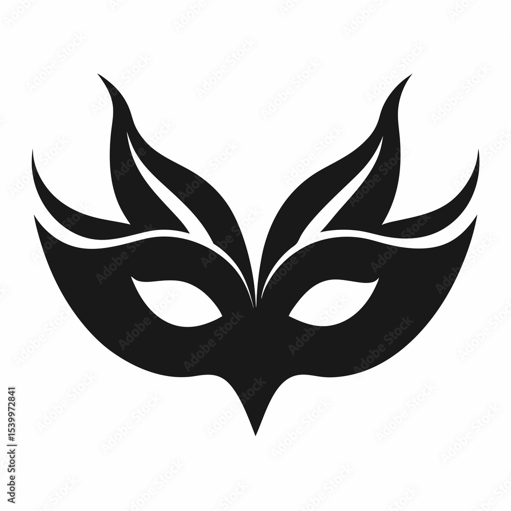 Obraz premium carnival mask vector