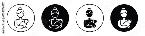 Postnatal care icon
