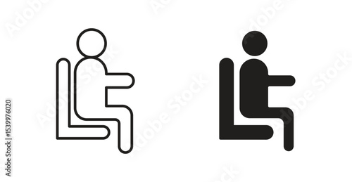 Person seat icon