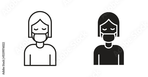 Person in mask icon