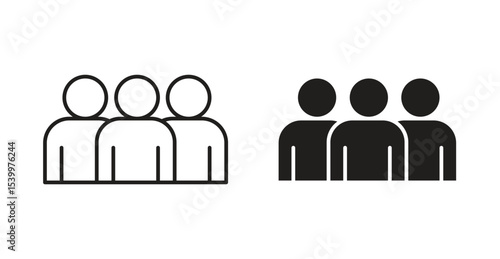 people icon for social media, app, and web design. Vector illustration.