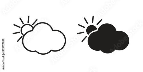 Partially cloudy icon