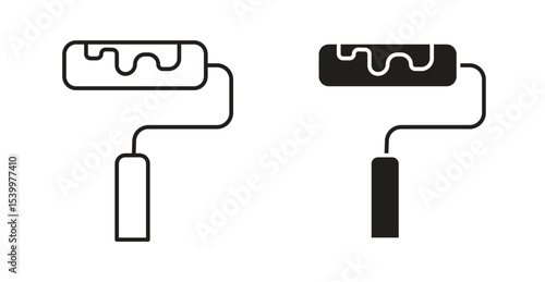 Paint roller icon