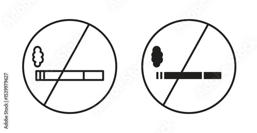 No smoking cigarette sign