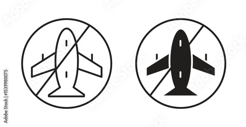 No plane sign