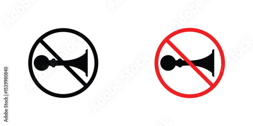 No horn sign