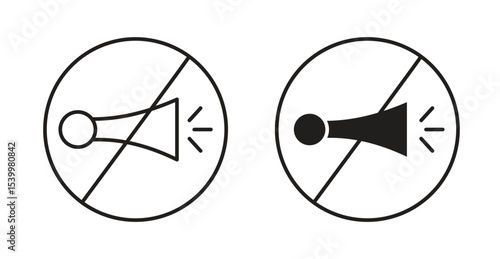 No horn sign
