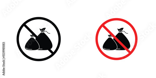No garbage sign