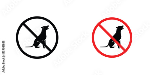 No dogs allowed sign