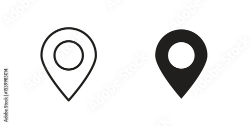 Navigation pin icon