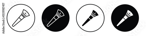 Makeup brush icon