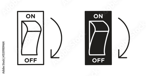 Light switch off icon