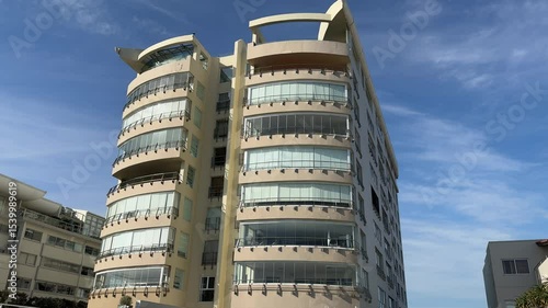 An apartment building in Mouille Point, Sea Point , Cape Town, South Africa.
